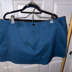 Teal Blue Women’s Skort